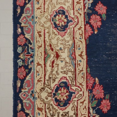 Kerman Teppich Baumwolle Wolle Iran 50er Jahre.