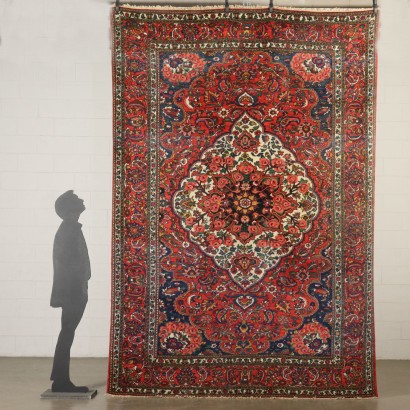 Bakhtiari Carpet Iran Wool and Cotton 1960s
