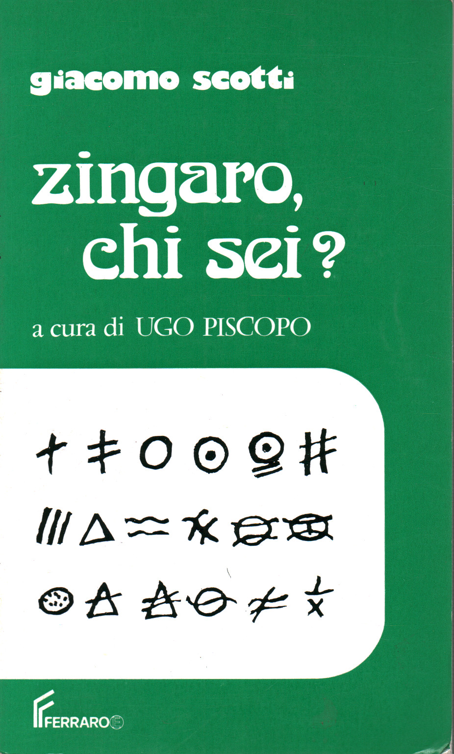 Zingaro chi sei?, s.a.