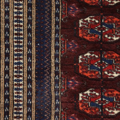 Tapis Bukhara Laine Fabrication manuelle Turkmenistan Années 40-50