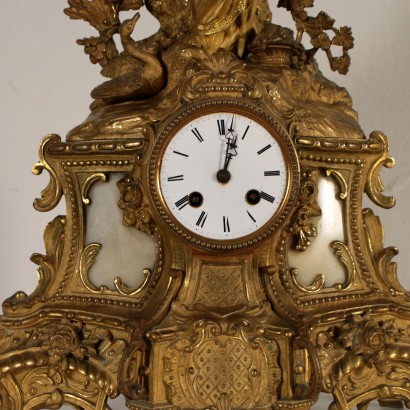 Uhr Bronze Frankreich Ende von '800