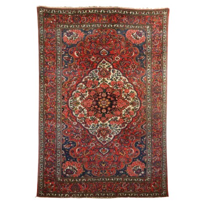 Bakhtiari Carpet Iran Wool and Cotton 1960s