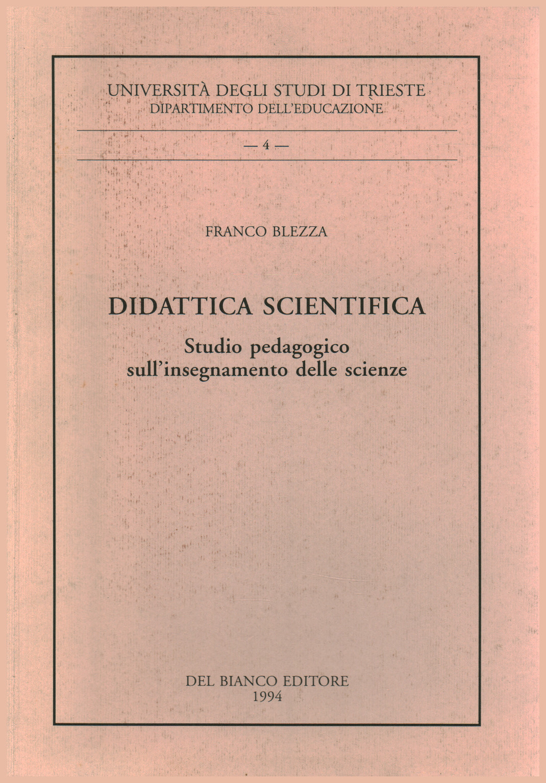 La enseñanza de la ciencia s.una.