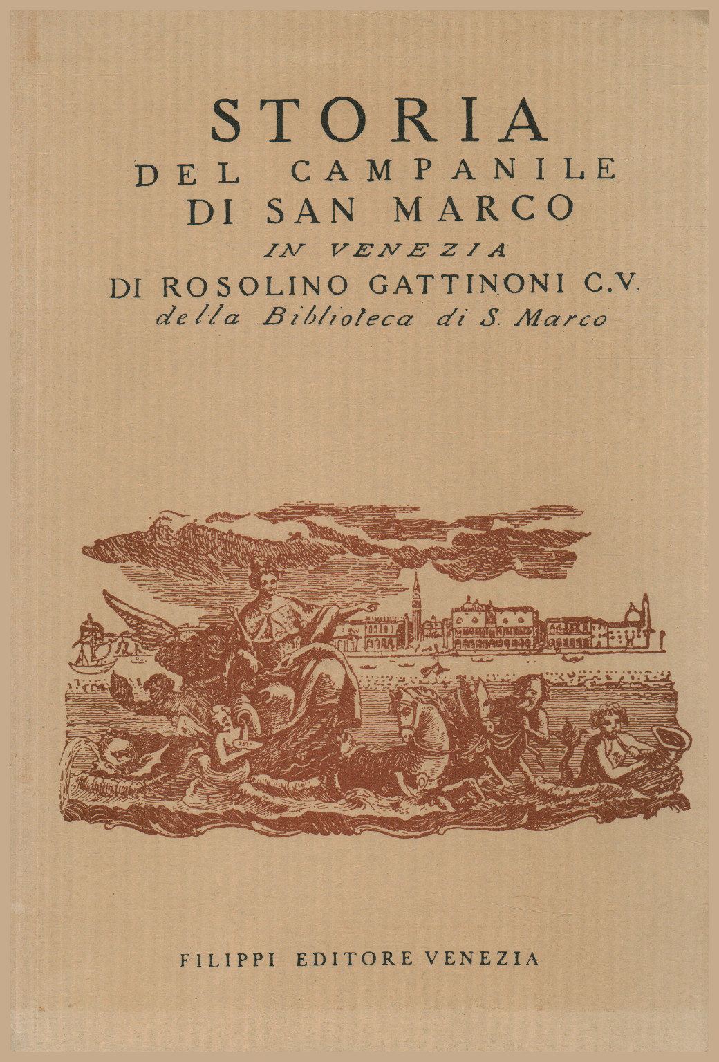 Der Campanile von San Marco in Venedig, s.a.