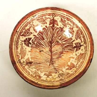 Spanische Platte Majolica Anfang '800.