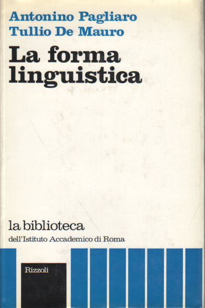 La forma linguistica