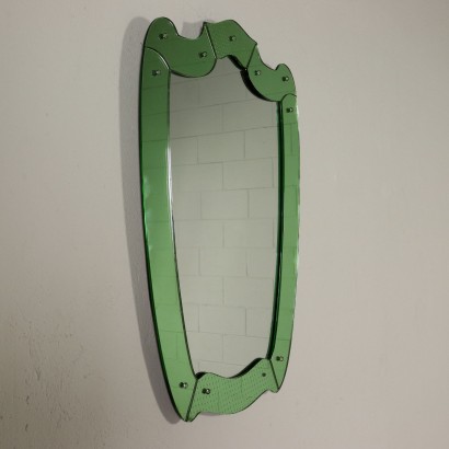 Wall Mirror Vintage Manufactured in Italy 1950s
