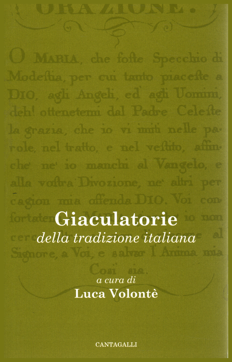 Giaculatorie della tradizione italiana, s.a.