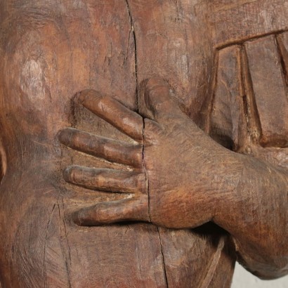 La escultura de madera