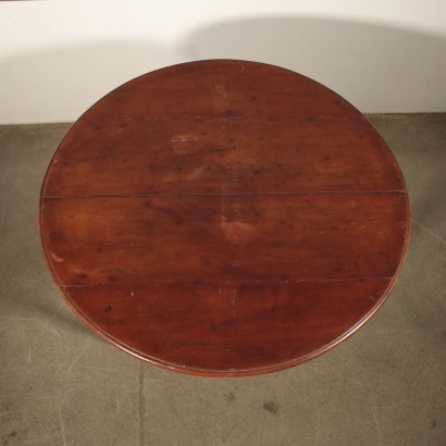 Table oval Acajou Angleterre Deuxième moitié '800