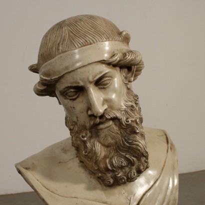 Resin Bust Greek Philosopher 20th Century