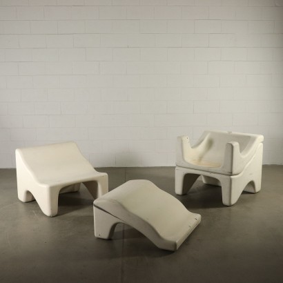 Prototypes d'un Fauteuil ABS Italie Années 60