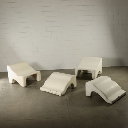 Prototypes d'un Fauteuil ABS Italie Années 60