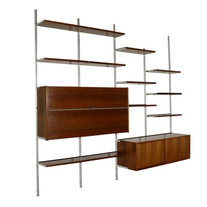 Modular Bookcase by Osvaldo Borsani for Tecno Vintage Italy 1960s