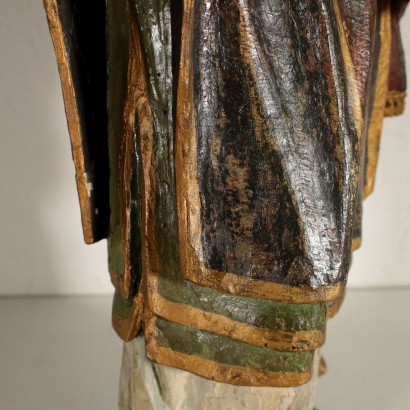 La escultura de madera de San Ambrosio-especial