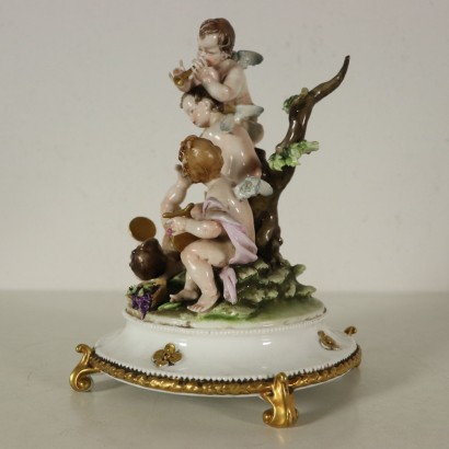 Skulptur Capodimonte Keramik Italien 20. Jahrhundert