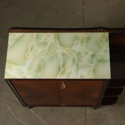Schrank aus Palisanderfurnier Vintage Italien 50er-60er Jahre