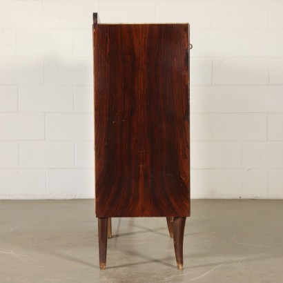 Cupboard Rosewood Veneer Vintage Italy 1950s-1960s