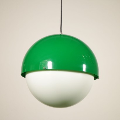 Ceiling Lamp Methacrylate Vintage Italy 1960s
