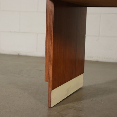 Corner Storage Unit Rosewood Veneer Vintage Italy 1960s