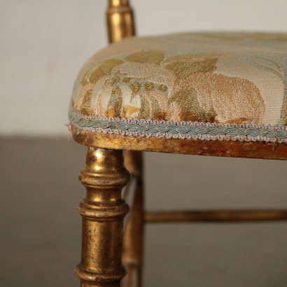 Pair of Golden Chairs-detail