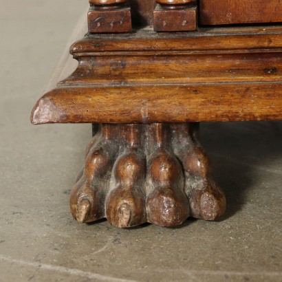 Revival Cupboard Walnut Italy First Half of 1900s