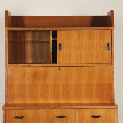 Cupboard with Drawers Teak Vintage Italy 1960s