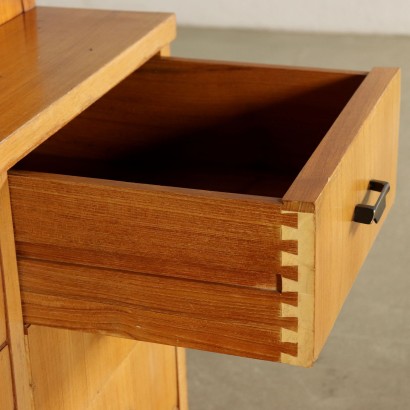 Cupboard with Drawers Teak Vintage Italy 1960s