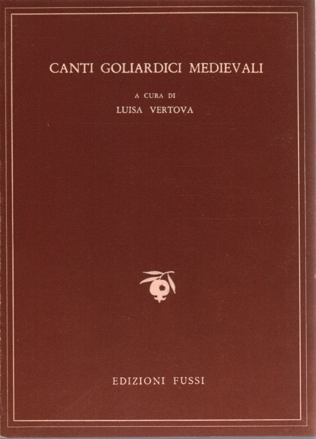 Canti goliardici medievali, s.a.