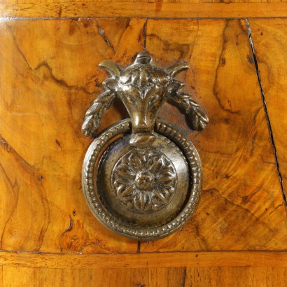 Serpentine Chest of Drawers Walnut Ferrara Italy Mid 1700s