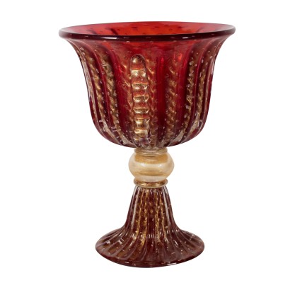 Vase Verre soufflé Fabriqué en Italie '900