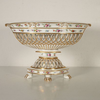 Porcelain Decorated Centerpiece 20th Century