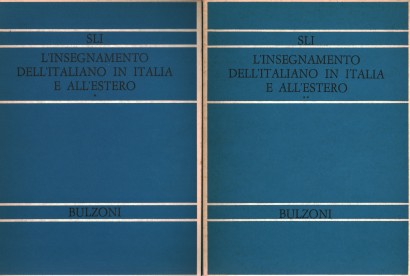 L'insegnamento dell'italiano in Italia e all'estero (2 volumi)