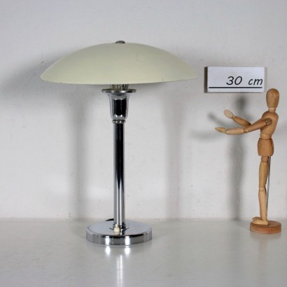 Table Lamp Aluminium Vintage Italy 1970s-1980s