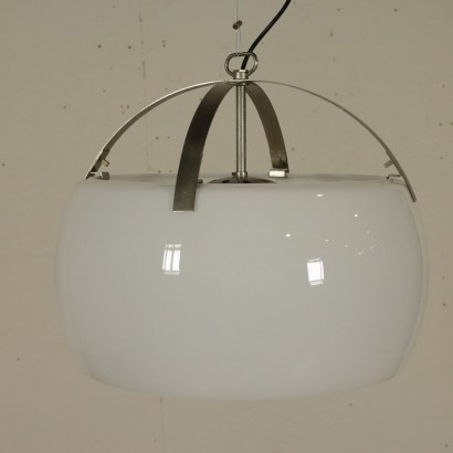 Omega Ceiling Lamp by Vico Magistretti Vintage Italy 1970s