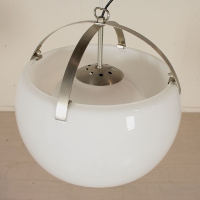 Omega Ceiling Lamp by Vico Magistretti Vintage Italy 1970s