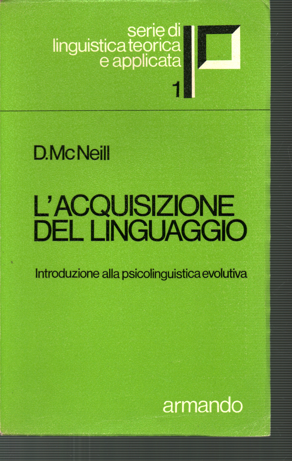 L&apos;acquisizione del linguaggio