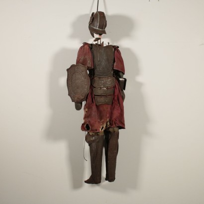 Sicilian Puppet Wood Iron Italy Early 20th Century