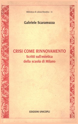 Crisi come rinnovamento