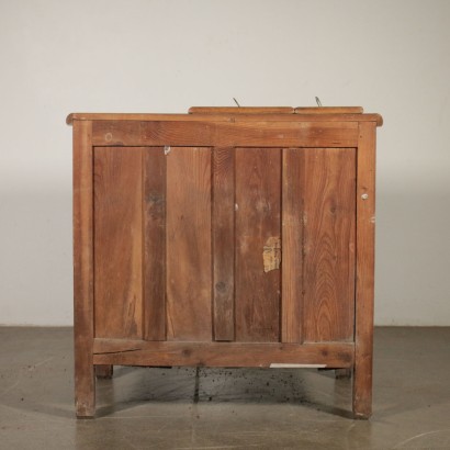 Larch Icebox Zinc Interiors Italy First Half of 1900s