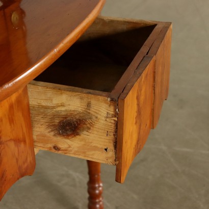 Corner Dressing Table with Mirror Maple Northern Europe 19th Century