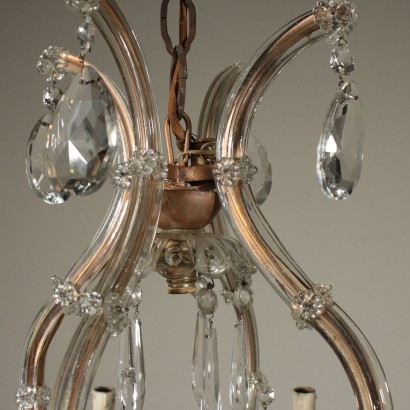 Marie Therese Chandelier Crystal Italy Early 20th Century