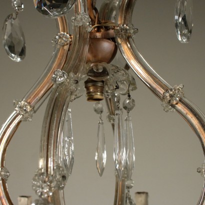 Marie Therese Chandelier Crystal Italy Early 20th Century