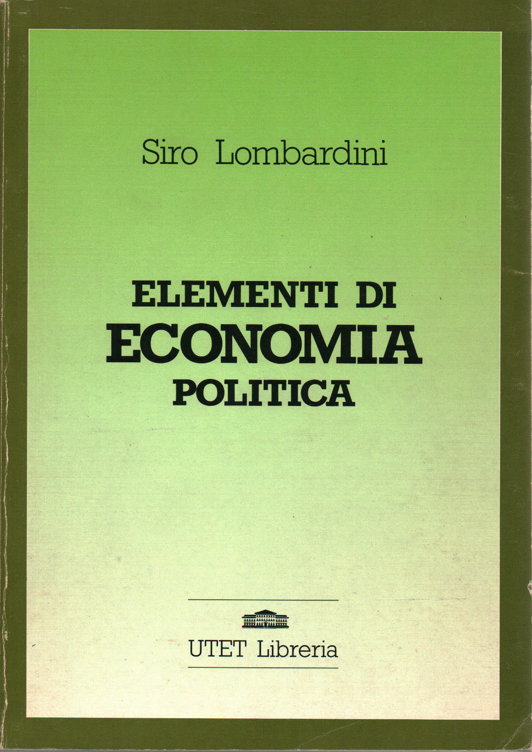 Elementi di economia politica, s.a.