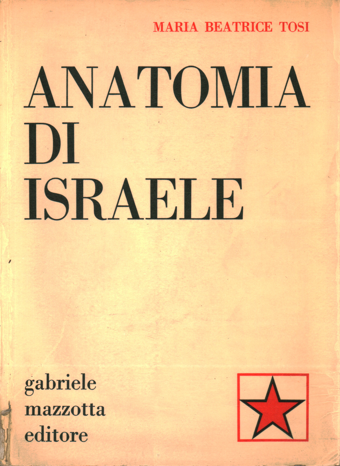 Anatomia di Israele, s.a.