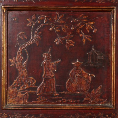 Lacquered Bureau Bookcase Piedmont Italy Mid 18th Century