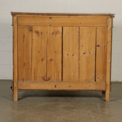 Pair of Walnut Cupboards Umbertino Italy 19th Century