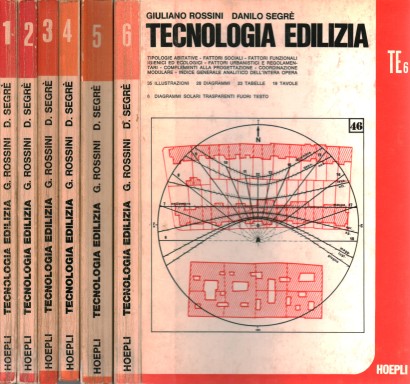 Tecnologia edilizia (6 volumi)