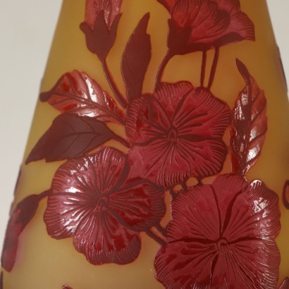 Vase Style Gallé Verre France '900