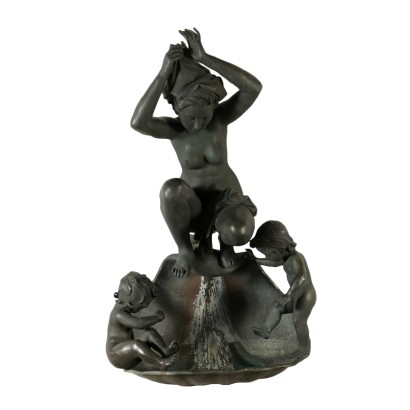 Bronze Sculpture Fountain Italy First Half of 1900s